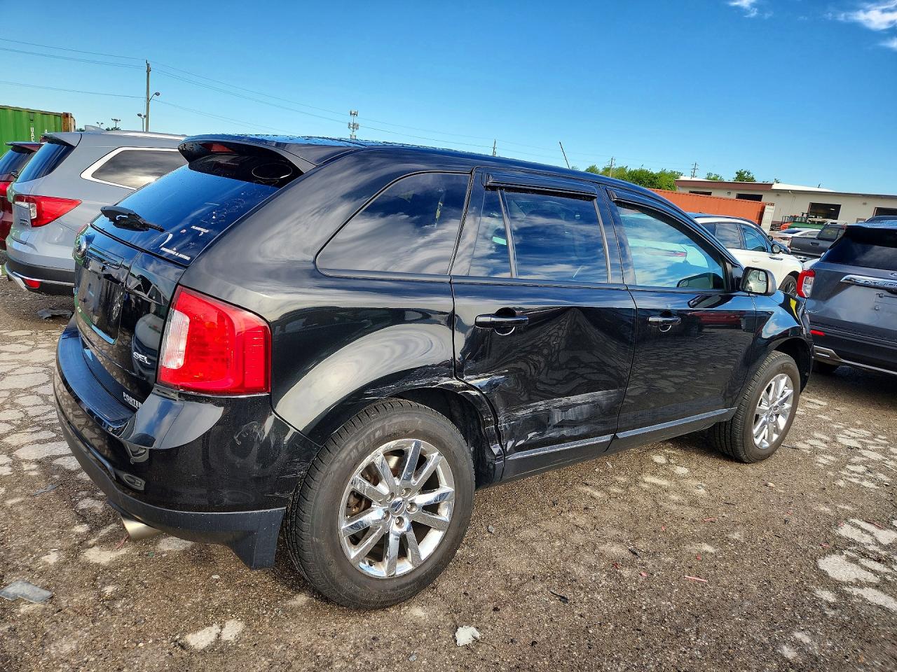 2014 Ford Edge Sel Black vin: 2FMDK3JC1EBA09748