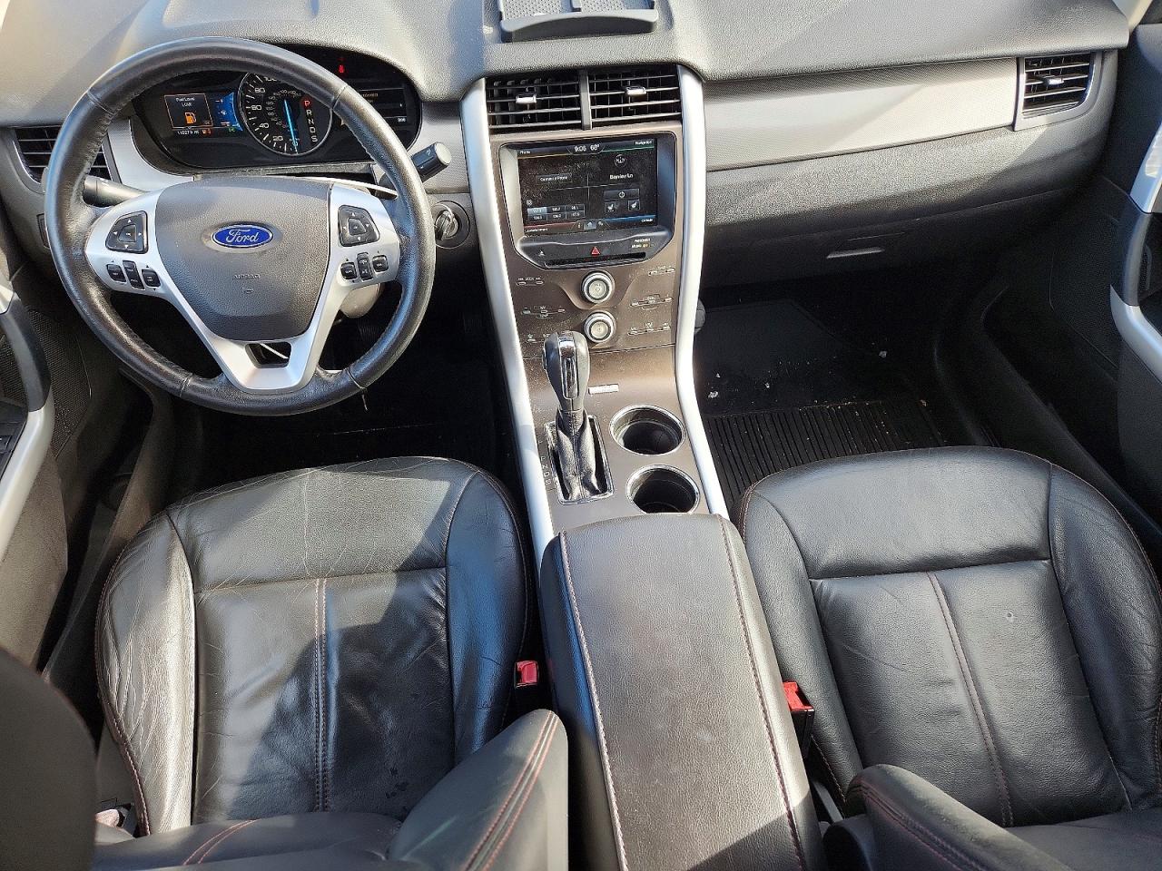 2014 Ford Edge Sel Black vin: 2FMDK3JC1EBA09748