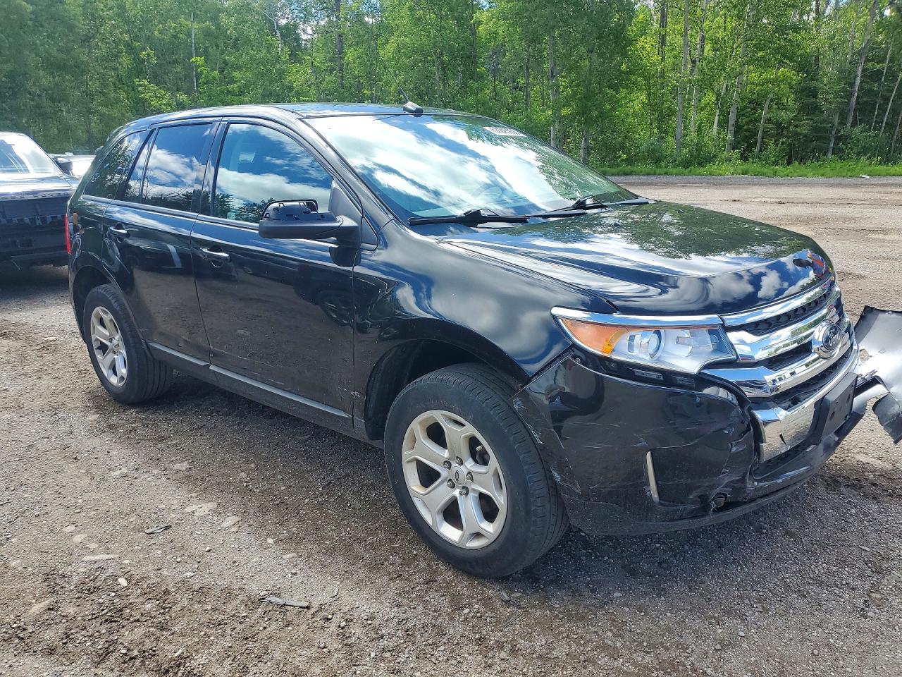 2014 Ford Edge Sel Black vin: 2FMDK3JC1EBB01801