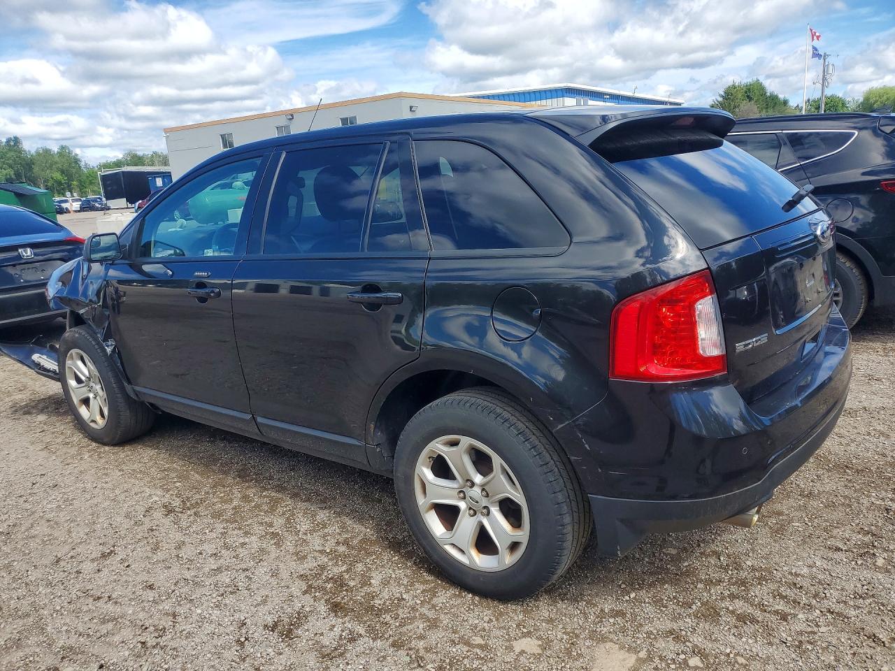 2014 Ford Edge Sel Black vin: 2FMDK3JC1EBB01801