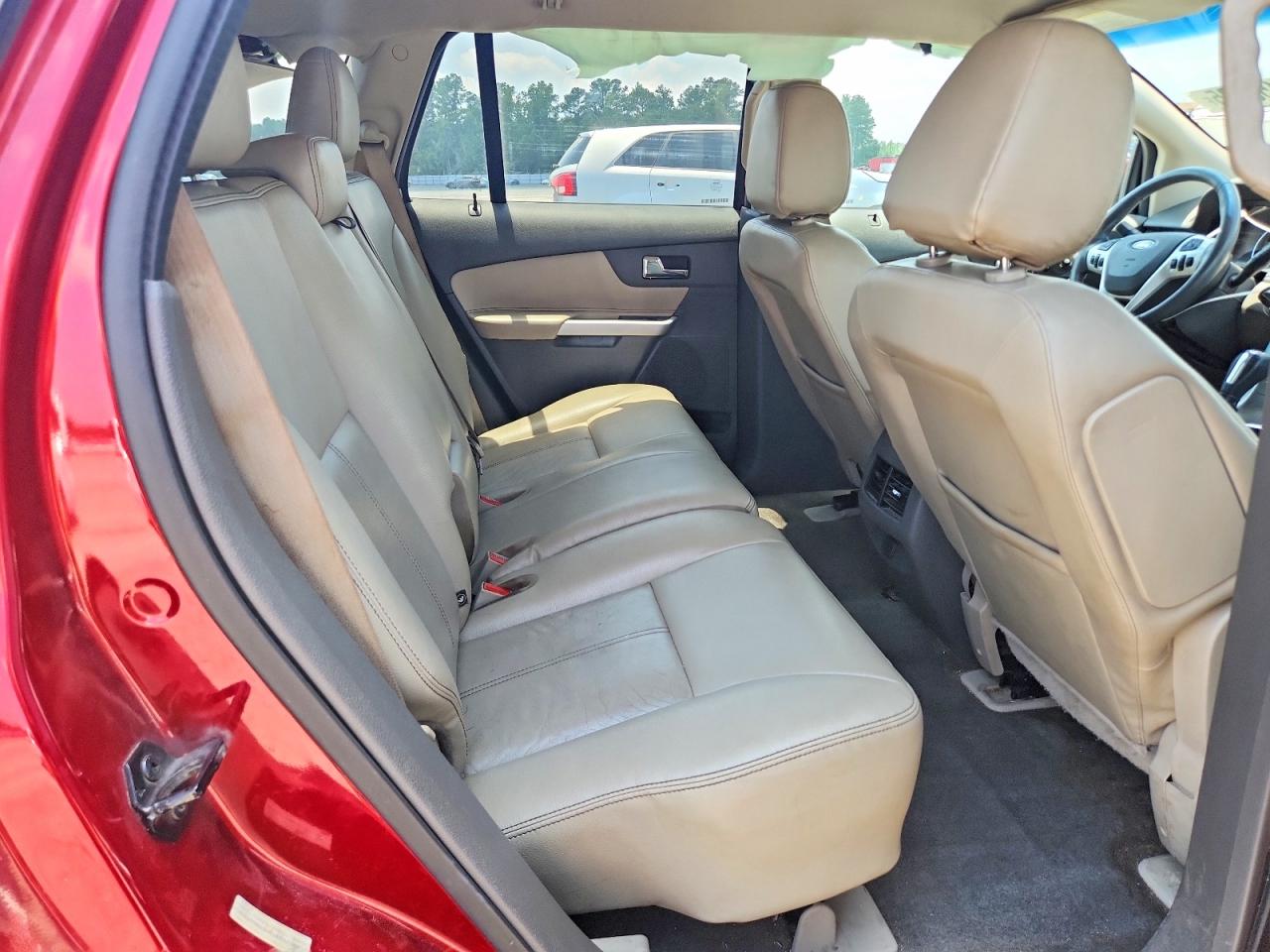 2014 Ford Edge Sel Burgundy vin: 2FMDK3JC1EBB23541