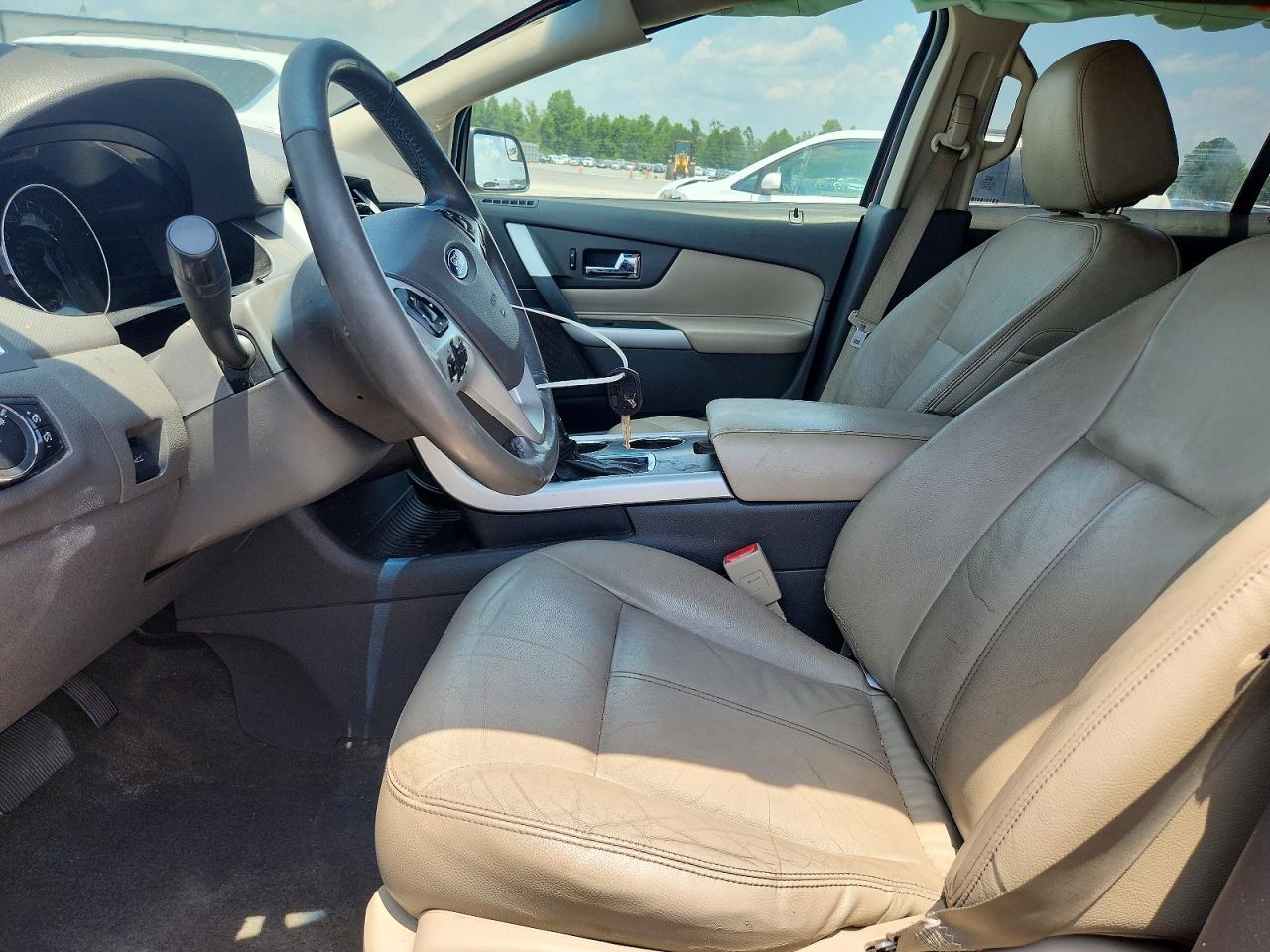 2014 Ford Edge Sel Burgundy vin: 2FMDK3JC1EBB23541