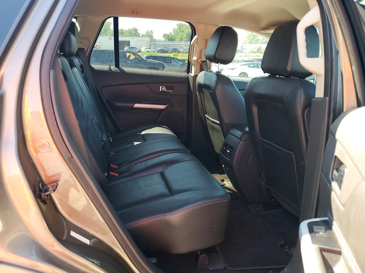 2014 Ford Edge Sel Brown vin: 2FMDK3JC1EBB38539