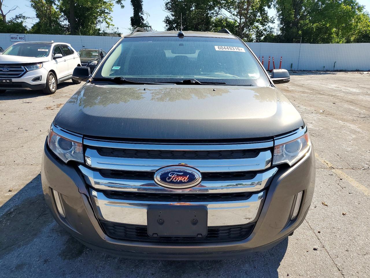2014 Ford Edge Sel Brown vin: 2FMDK3JC1EBB38539