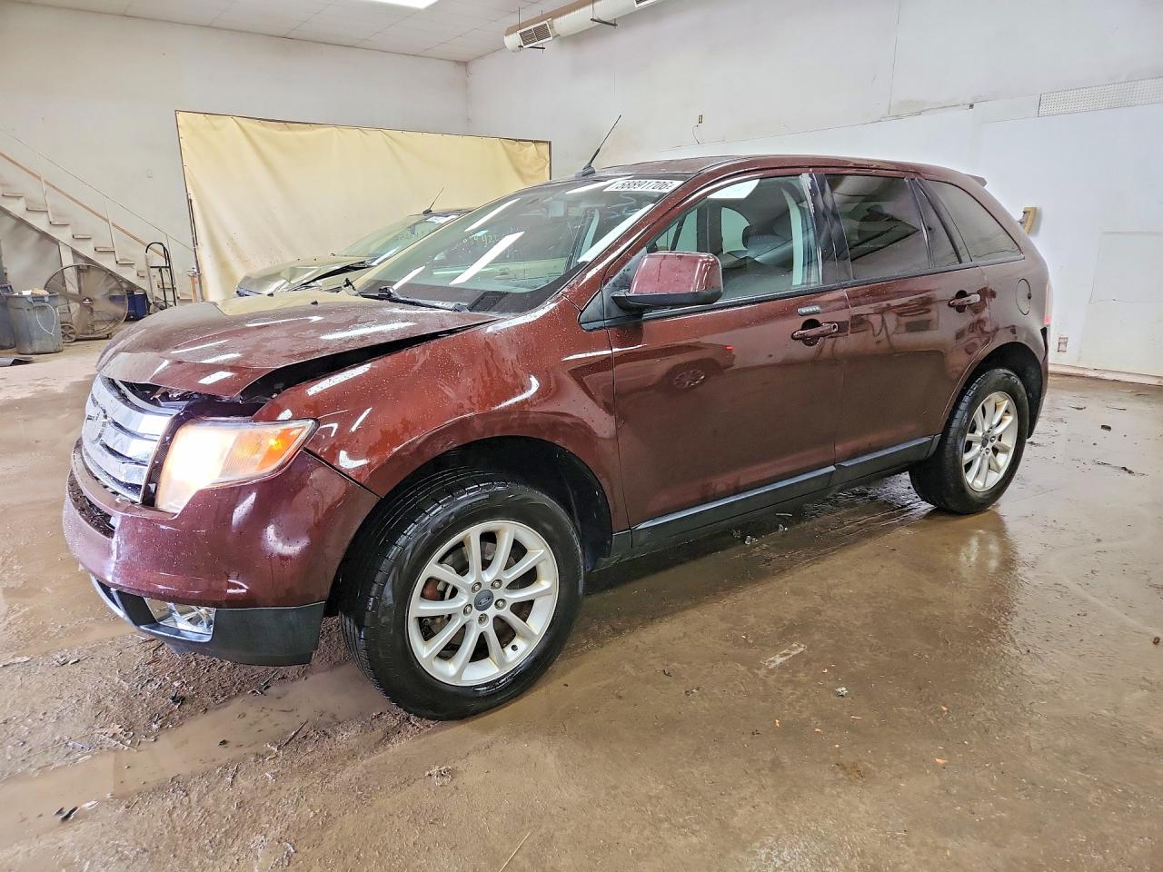 2010 Ford Edge Sel Maroon vin: 2FMDK3JC2ABA31056