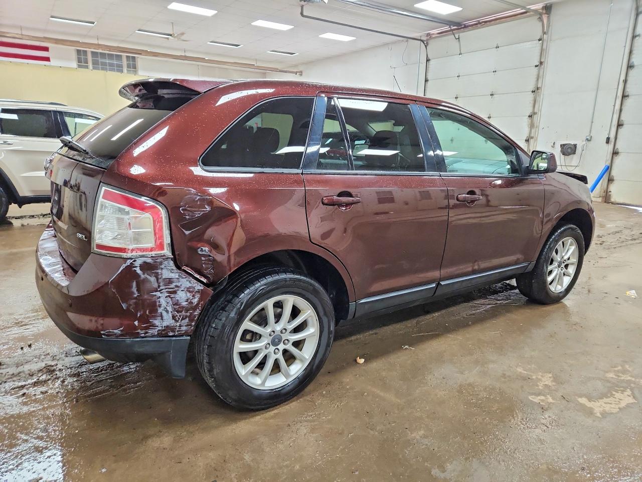 2010 Ford Edge Sel Maroon vin: 2FMDK3JC2ABA31056