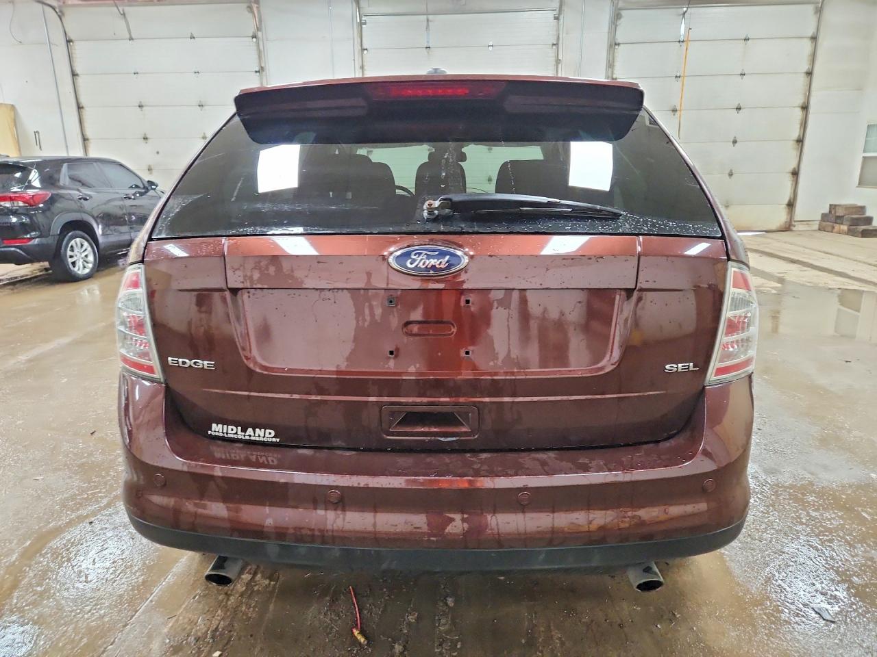 2010 Ford Edge Sel Maroon vin: 2FMDK3JC2ABA31056
