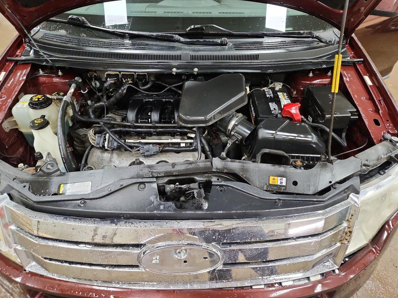 2010 Ford Edge Sel Maroon vin: 2FMDK3JC2ABA31056