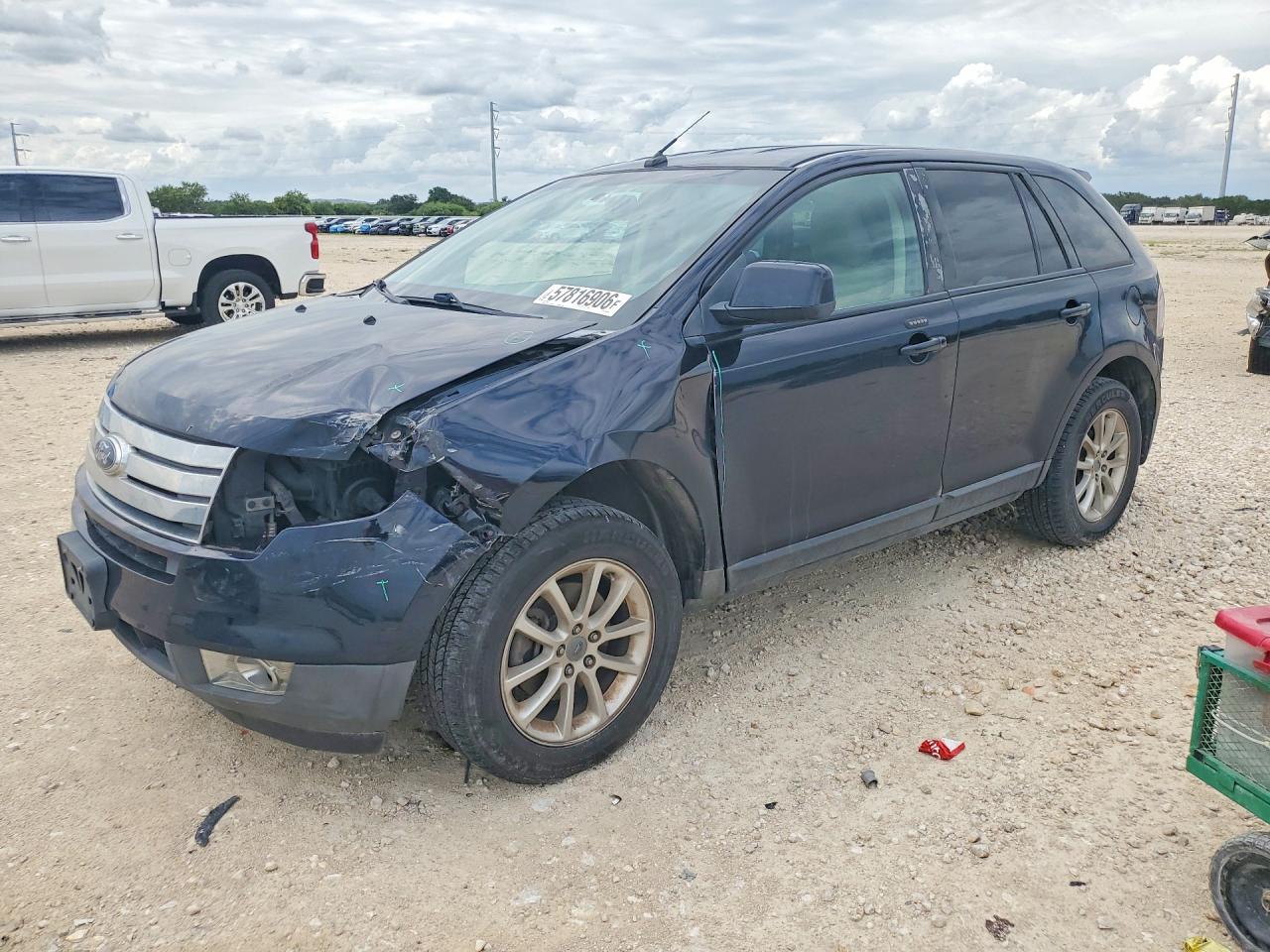 2010 Ford Edge Sel Black vin: 2FMDK3JC2ABA33728