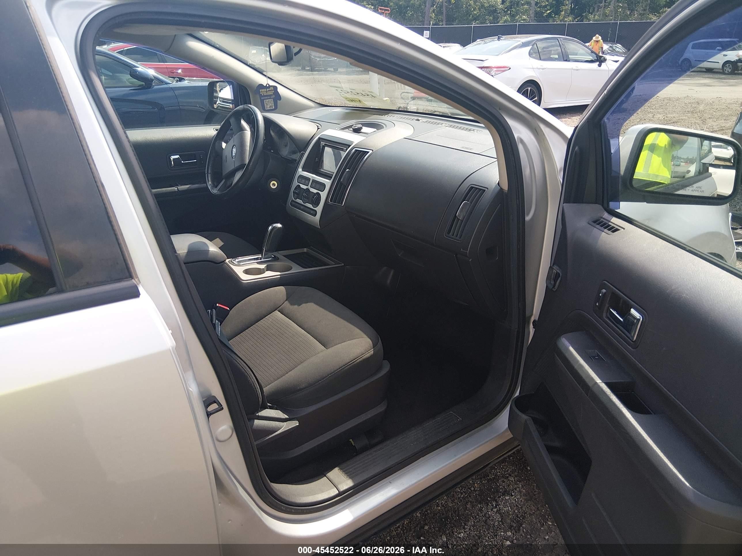 2010 Ford Edge Sel White vin: 2FMDK3JC2ABA47970