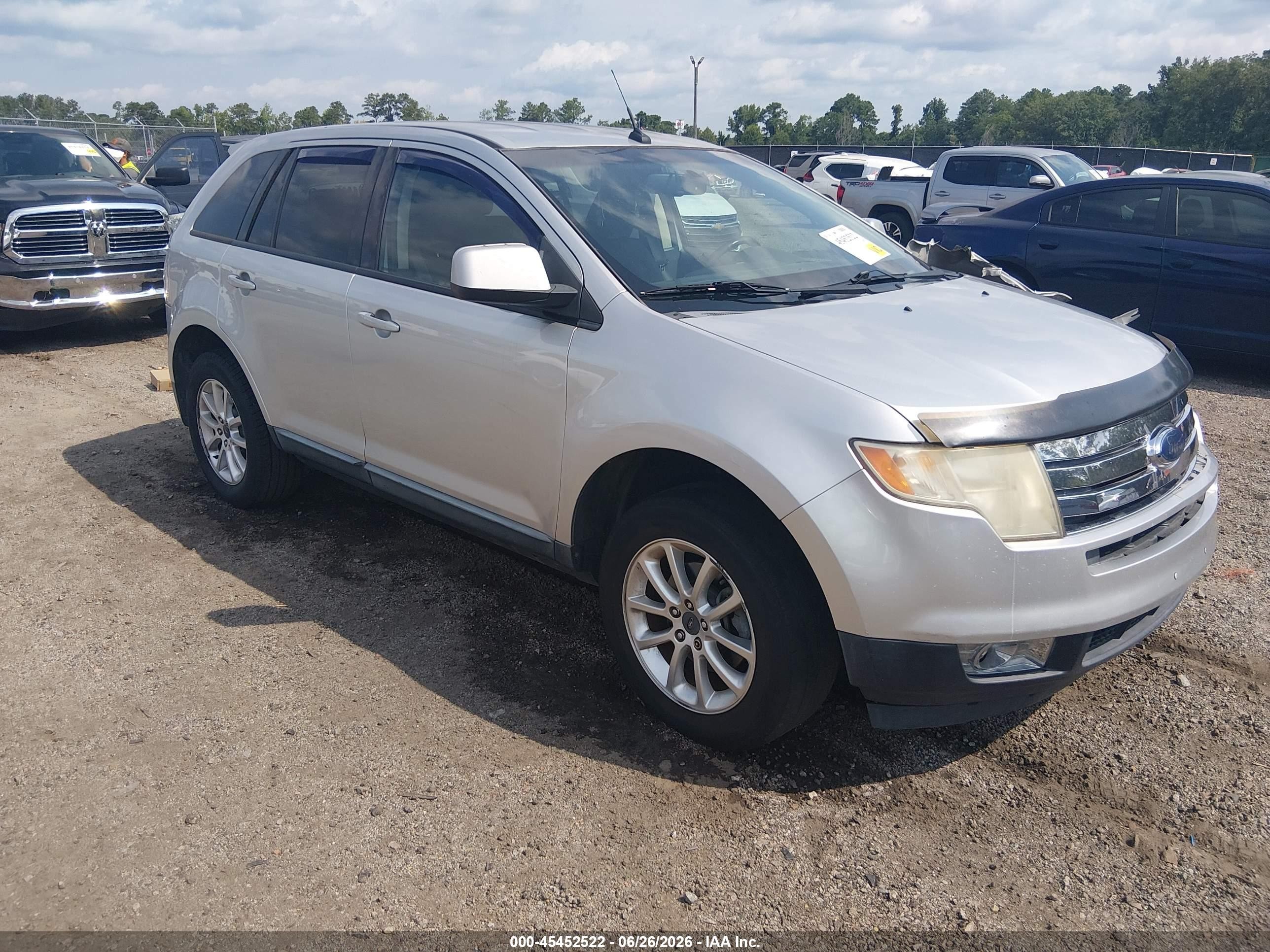 2010 Ford Edge Sel Белый vin: 2FMDK3JC2ABA47970
