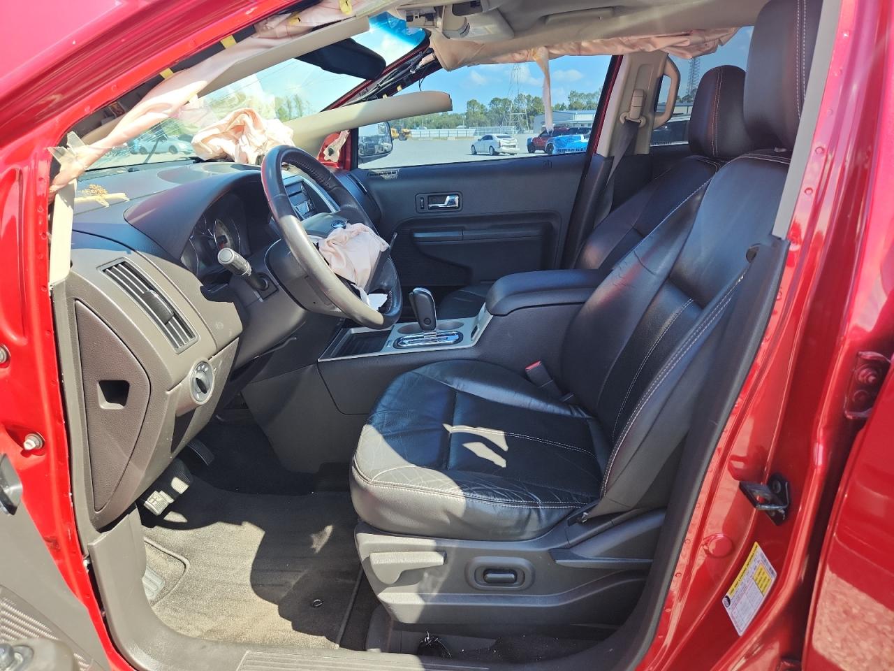 2010 Ford Edge Sel Красный vin: 2FMDK3JC2ABA96165