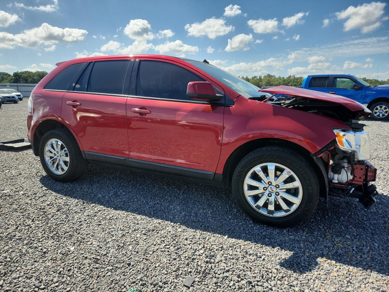 2010 Ford Edge Sel Красный vin: 2FMDK3JC2ABA96165