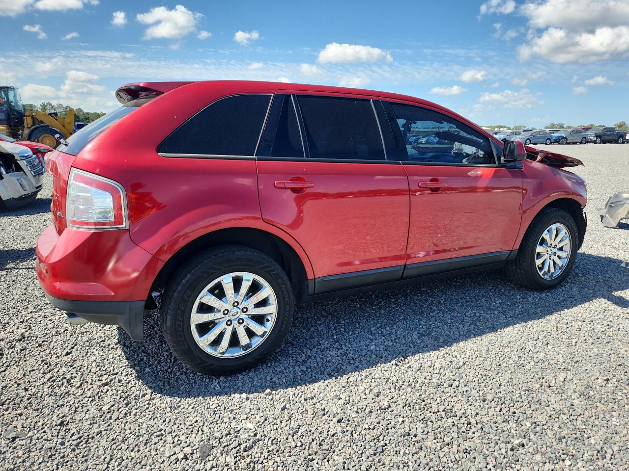 2010 Ford Edge Sel Красный vin: 2FMDK3JC2ABA96165