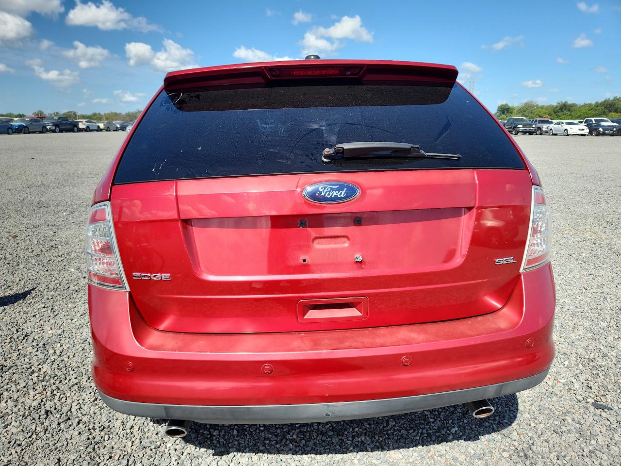 2010 Ford Edge Sel Красный vin: 2FMDK3JC2ABA96165