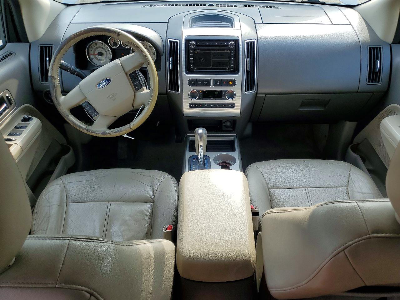 2010 Ford Edge Sel White vin: 2FMDK3JC2ABB16916