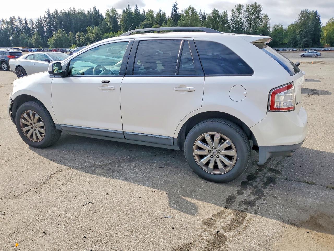 2010 Ford Edge Sel White vin: 2FMDK3JC2ABB16916