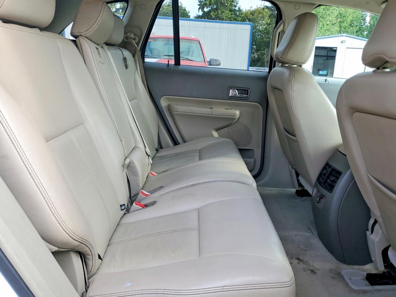 2010 Ford Edge Sel White vin: 2FMDK3JC2ABB16916