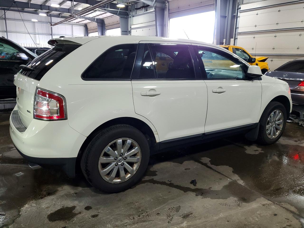 2010 Ford Edge Sel White vin: 2FMDK3JC2ABB58678