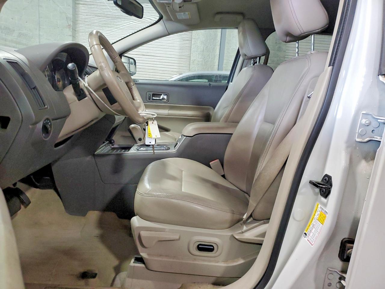 2010 Ford Edge Sel White vin: 2FMDK3JC2ABB58678