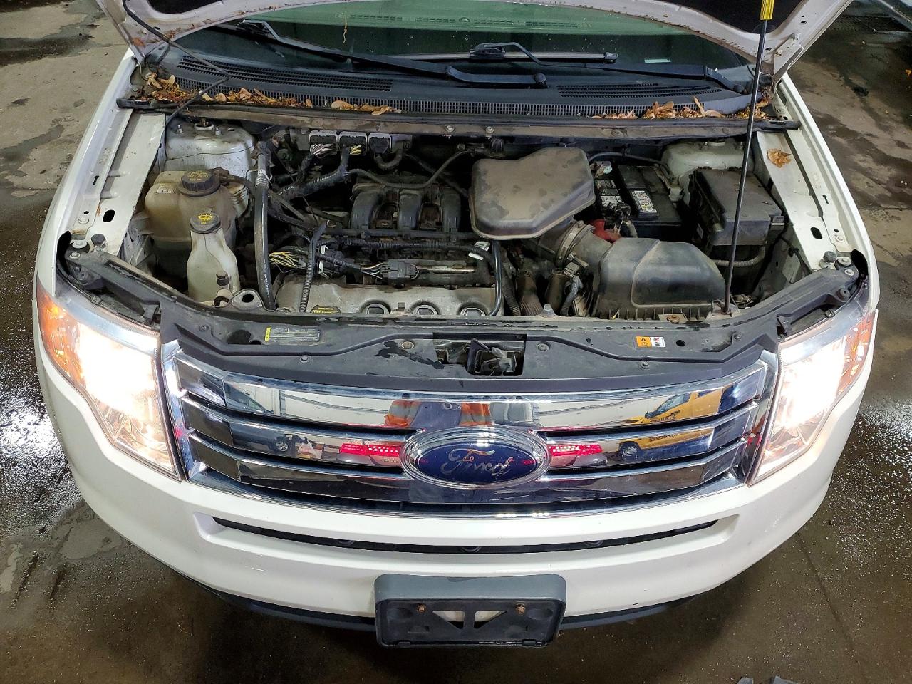 2010 Ford Edge Sel White vin: 2FMDK3JC2ABB58678