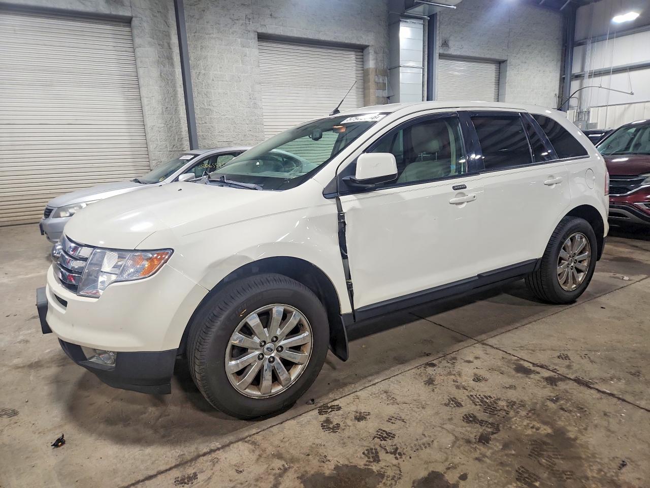 2010 Ford Edge Sel Белый vin: 2FMDK3JC2ABB58678
