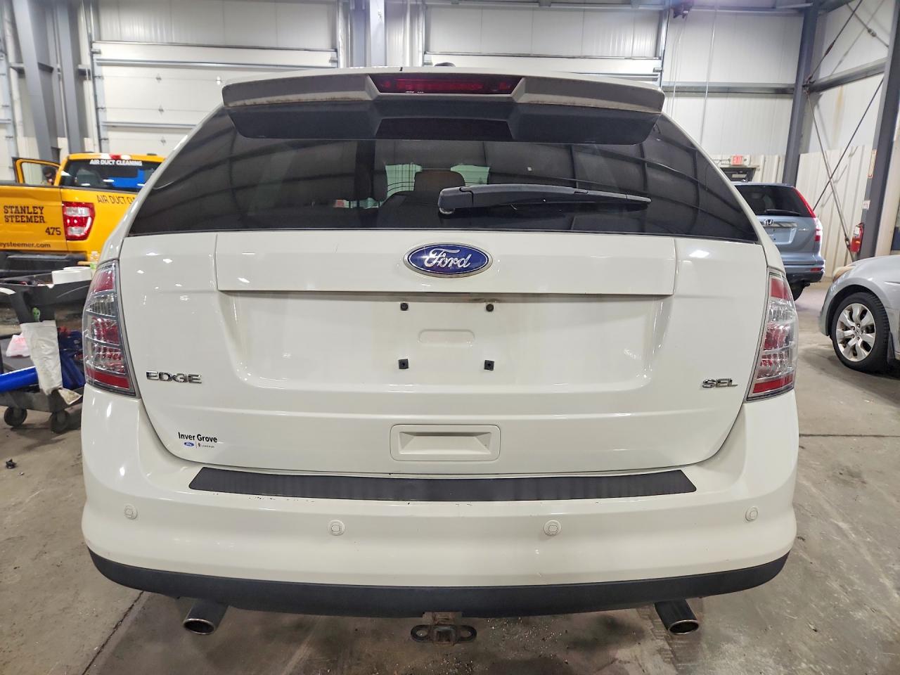 2010 Ford Edge Sel White vin: 2FMDK3JC2ABB58678