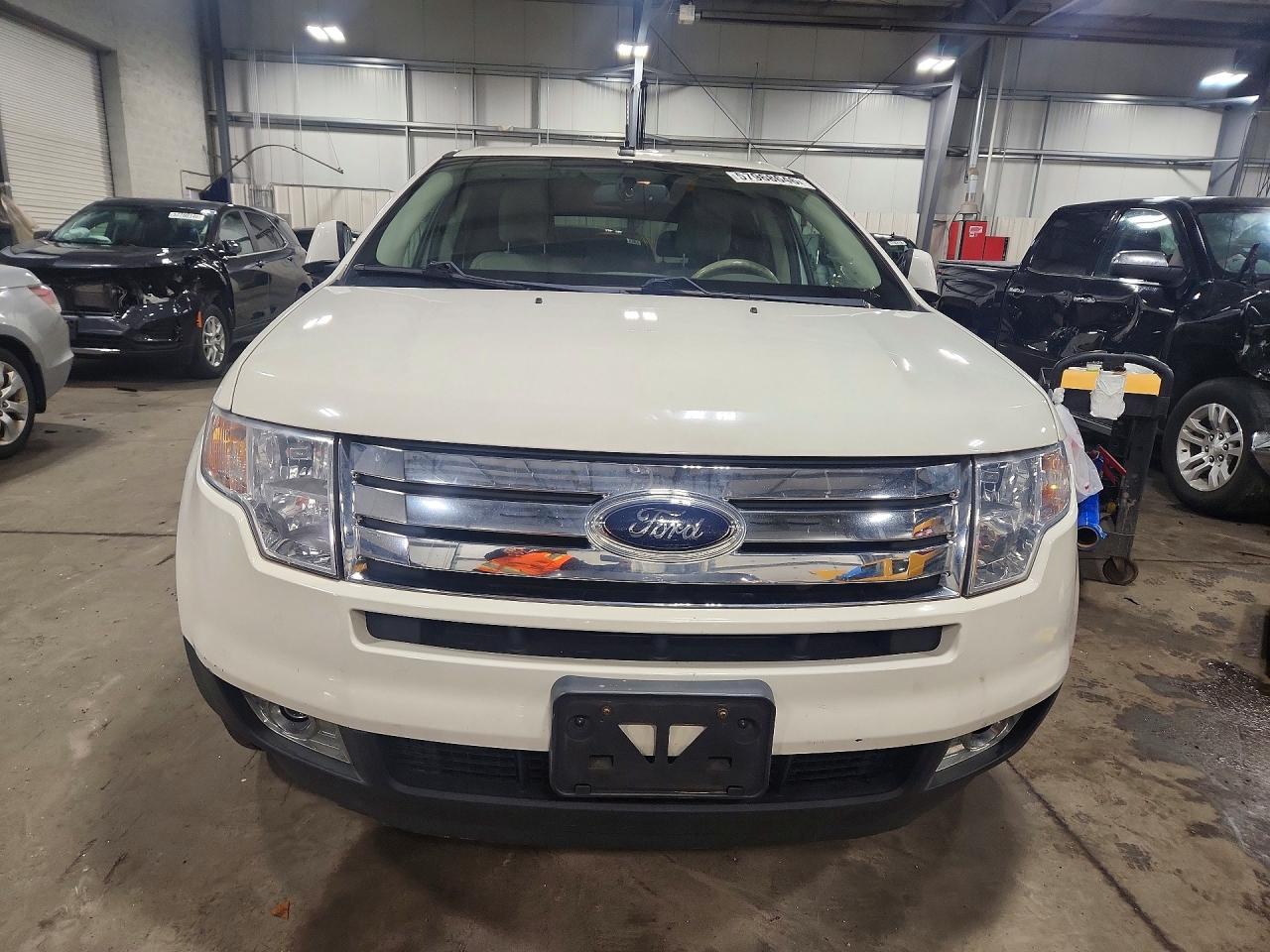 2010 Ford Edge Sel White vin: 2FMDK3JC2ABB58678