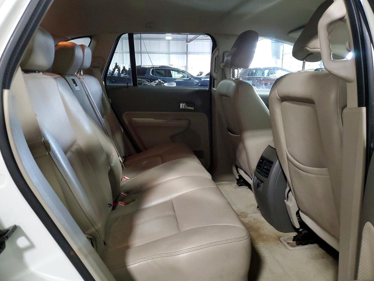 2010 Ford Edge Sel White vin: 2FMDK3JC2ABB58678