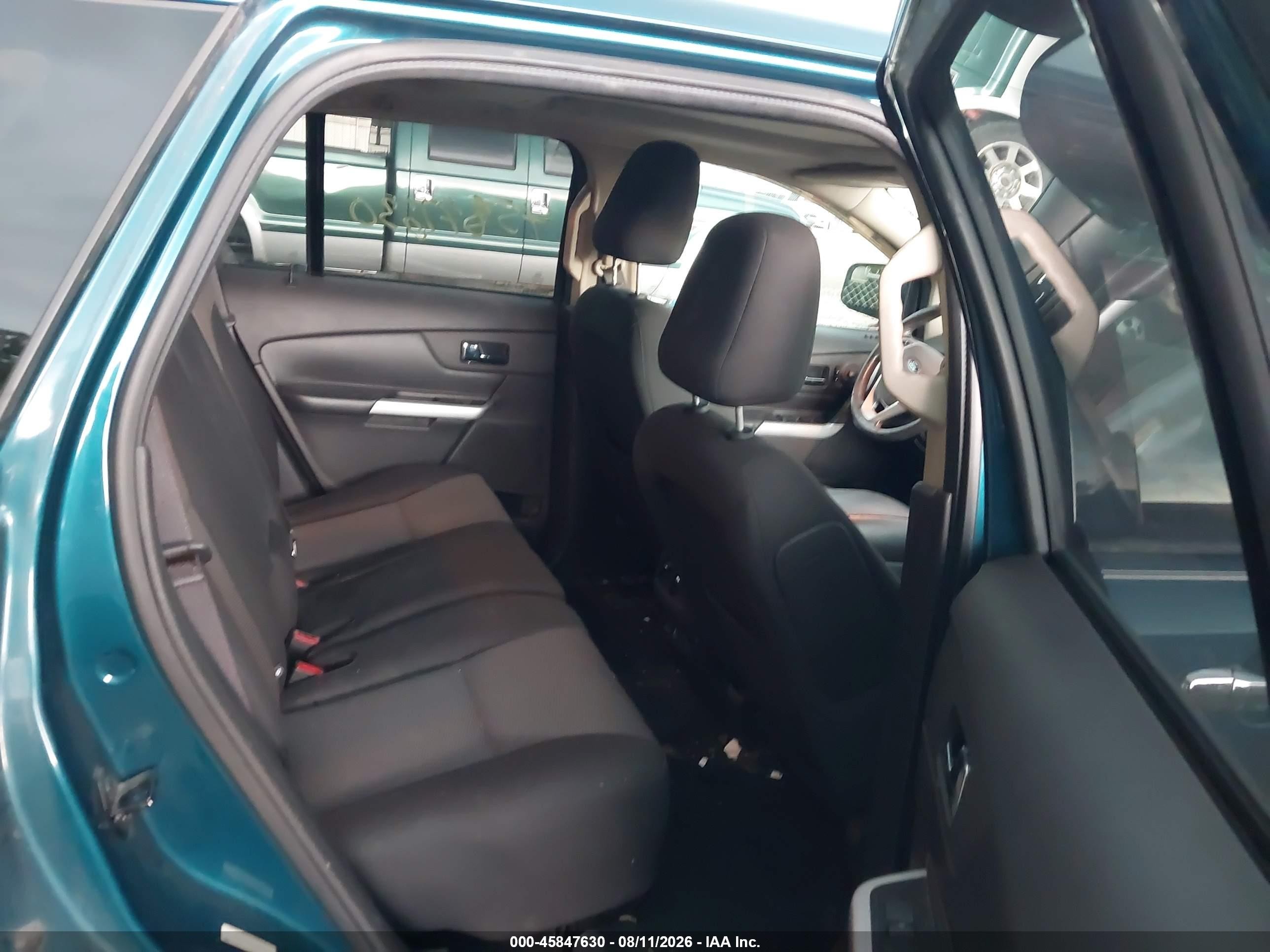 2011 Ford Edge Sel Blue vin: 2FMDK3JC2BBA42365