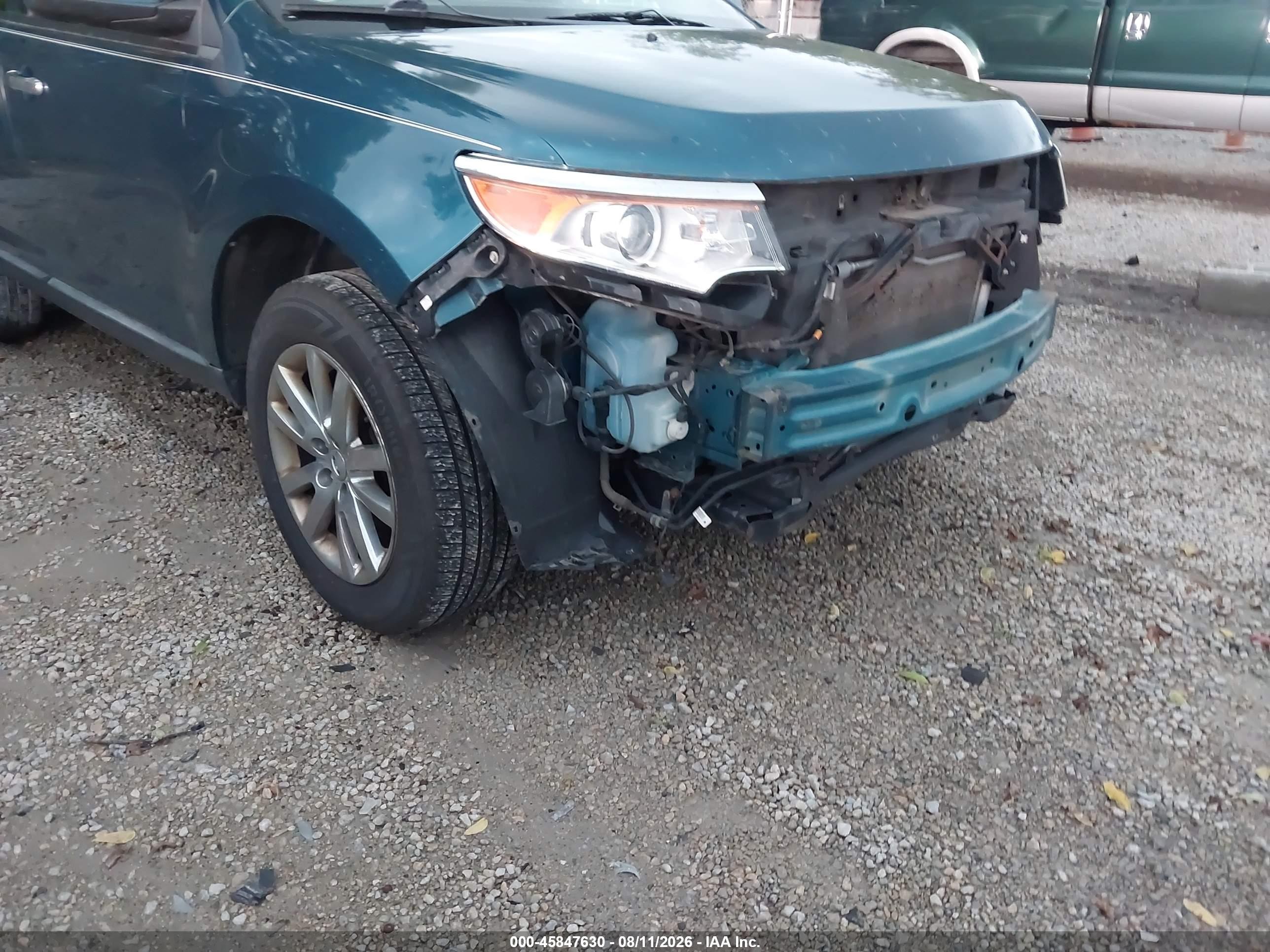 2011 Ford Edge Sel Blue vin: 2FMDK3JC2BBA42365