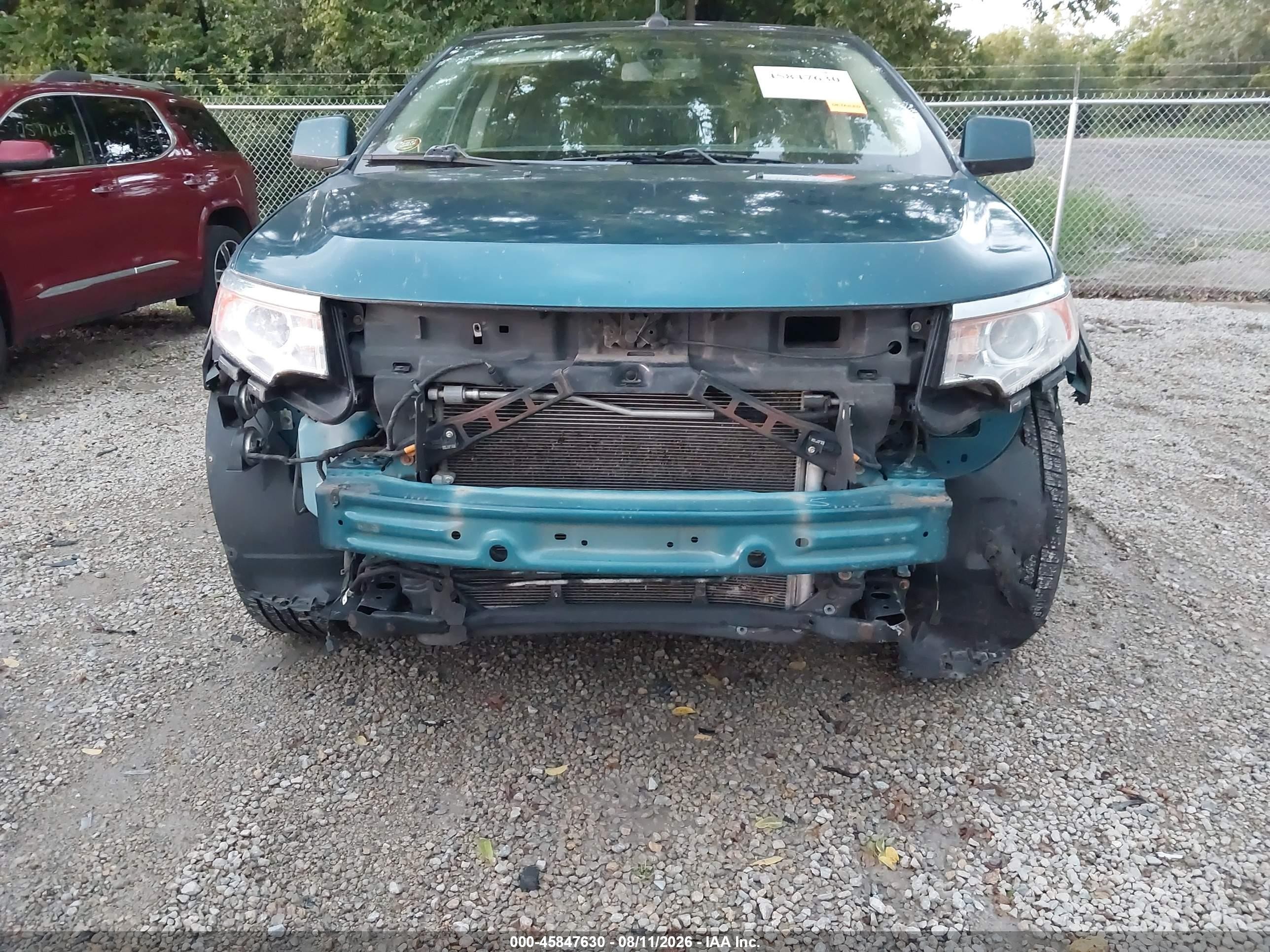 2011 Ford Edge Sel Blue vin: 2FMDK3JC2BBA42365