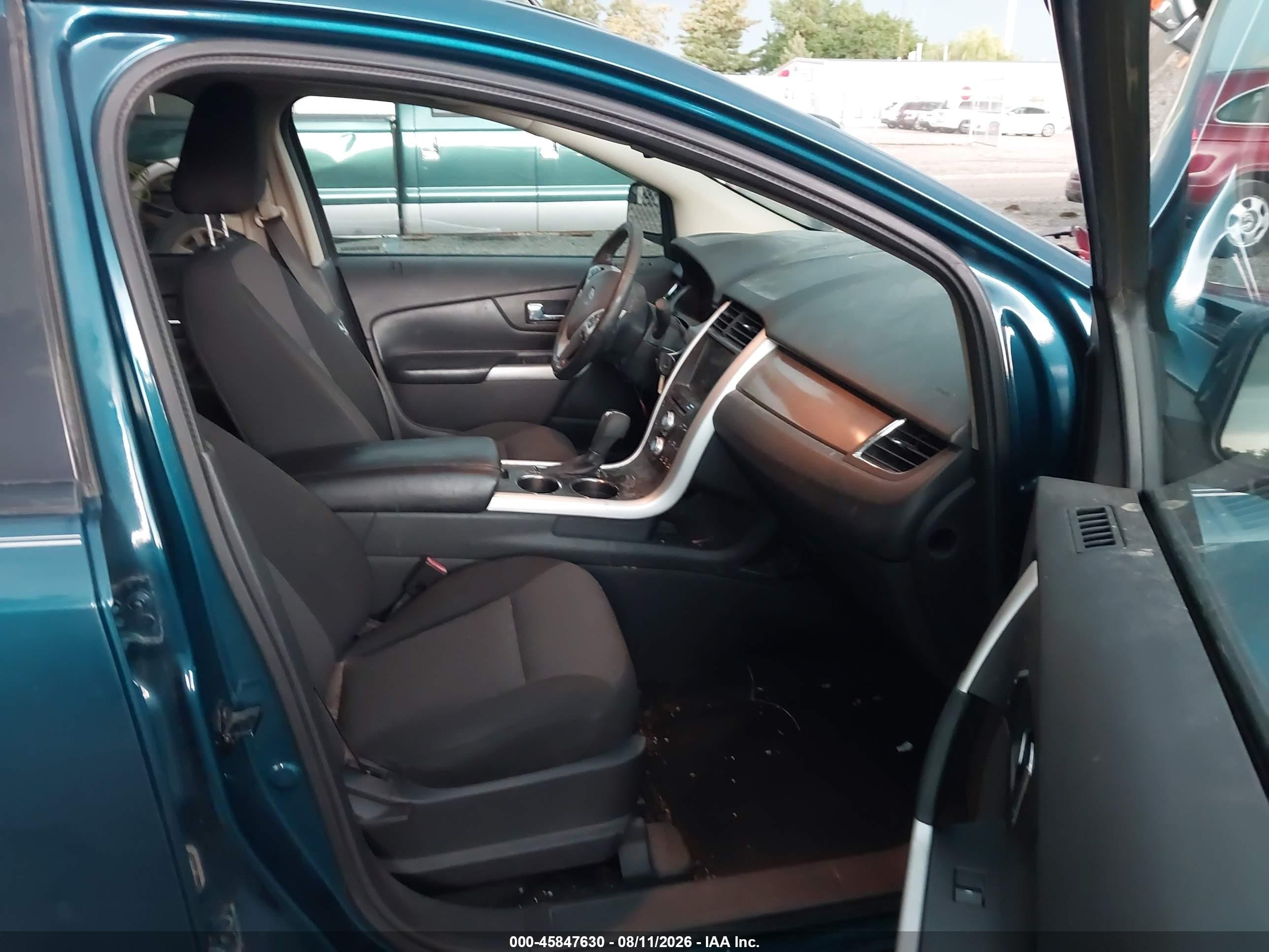2011 Ford Edge Sel Blue vin: 2FMDK3JC2BBA42365