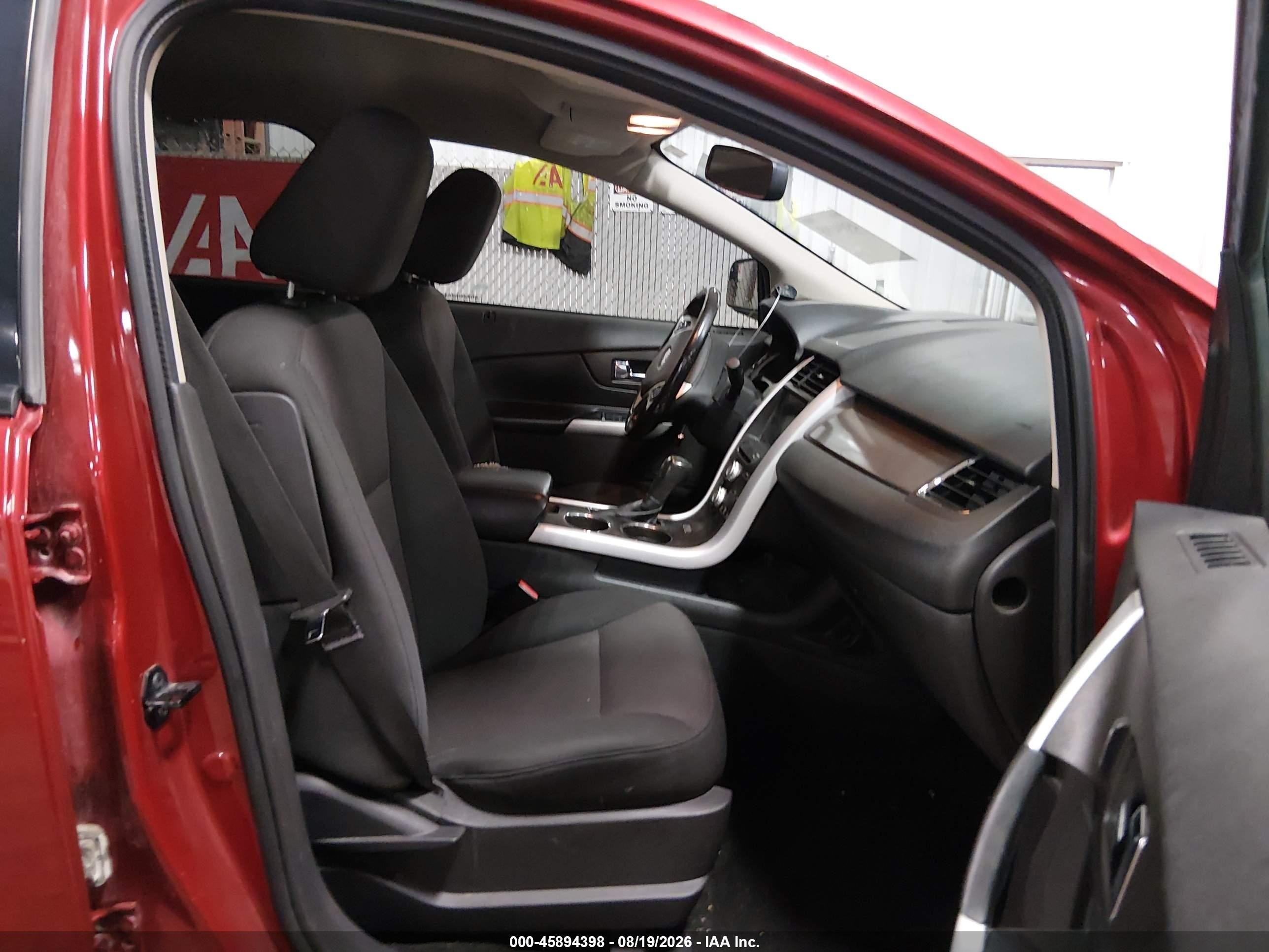 2011 Ford Edge Sel Red vin: 2FMDK3JC2BBA47632