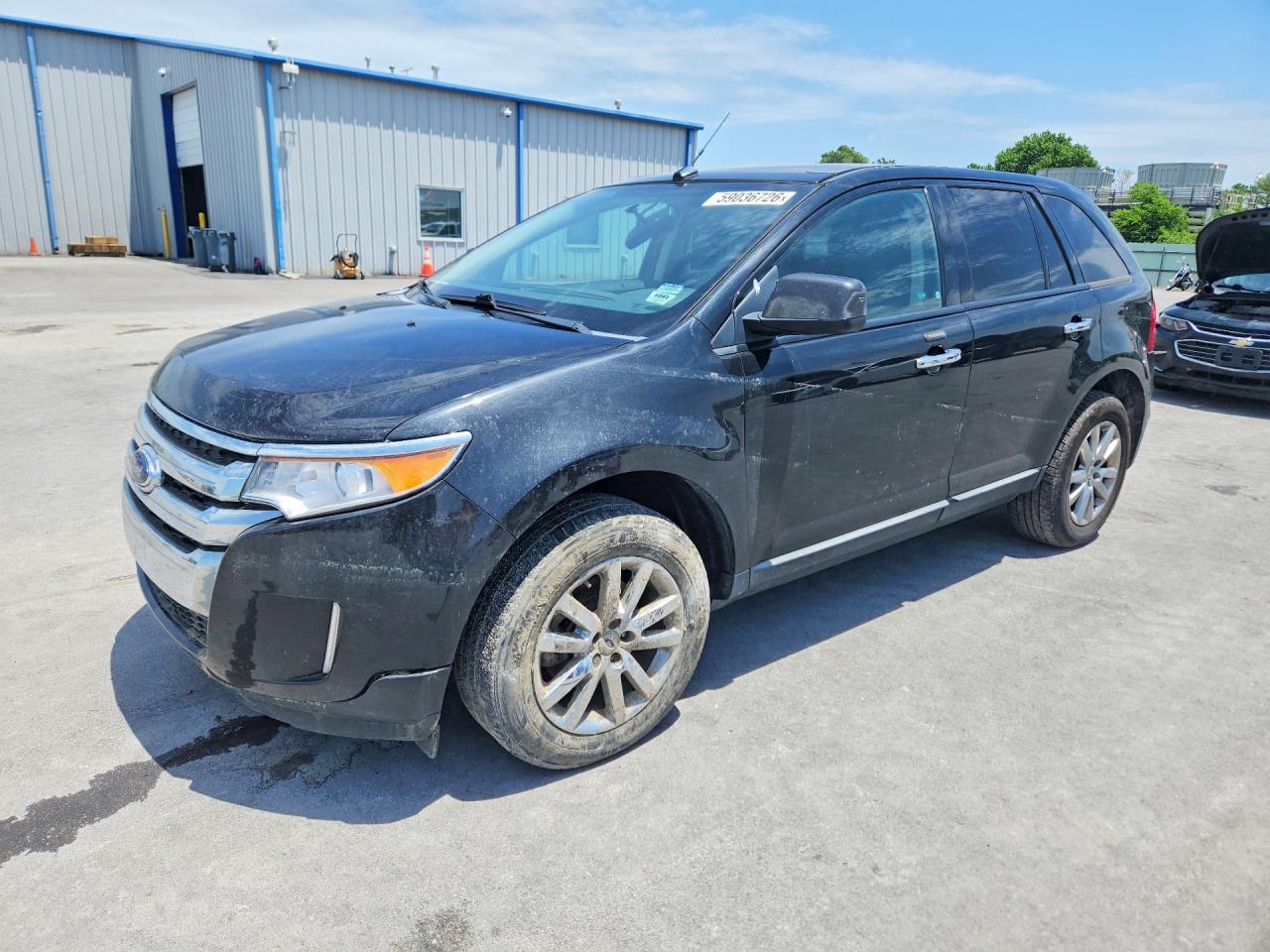 2011 Ford Edge Sel Черный vin: 2FMDK3JC2BBA53723