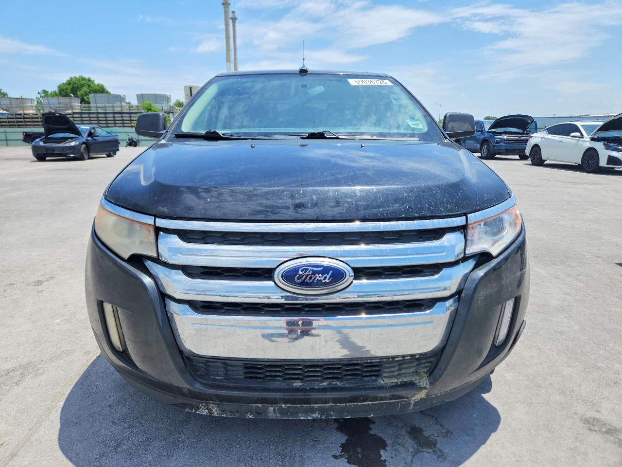 2011 Ford Edge Sel Черный vin: 2FMDK3JC2BBA53723