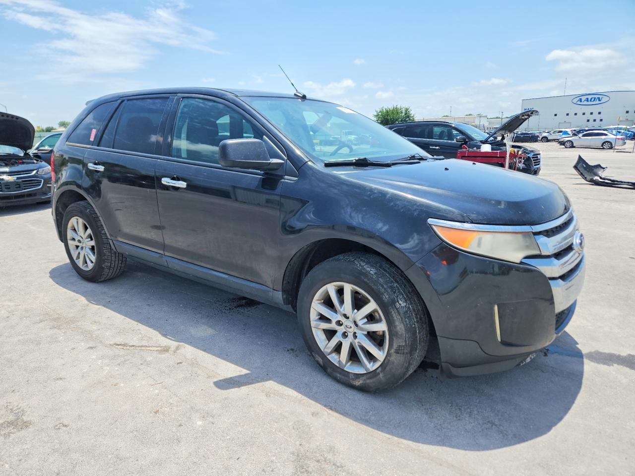 2011 Ford Edge Sel Черный vin: 2FMDK3JC2BBA53723
