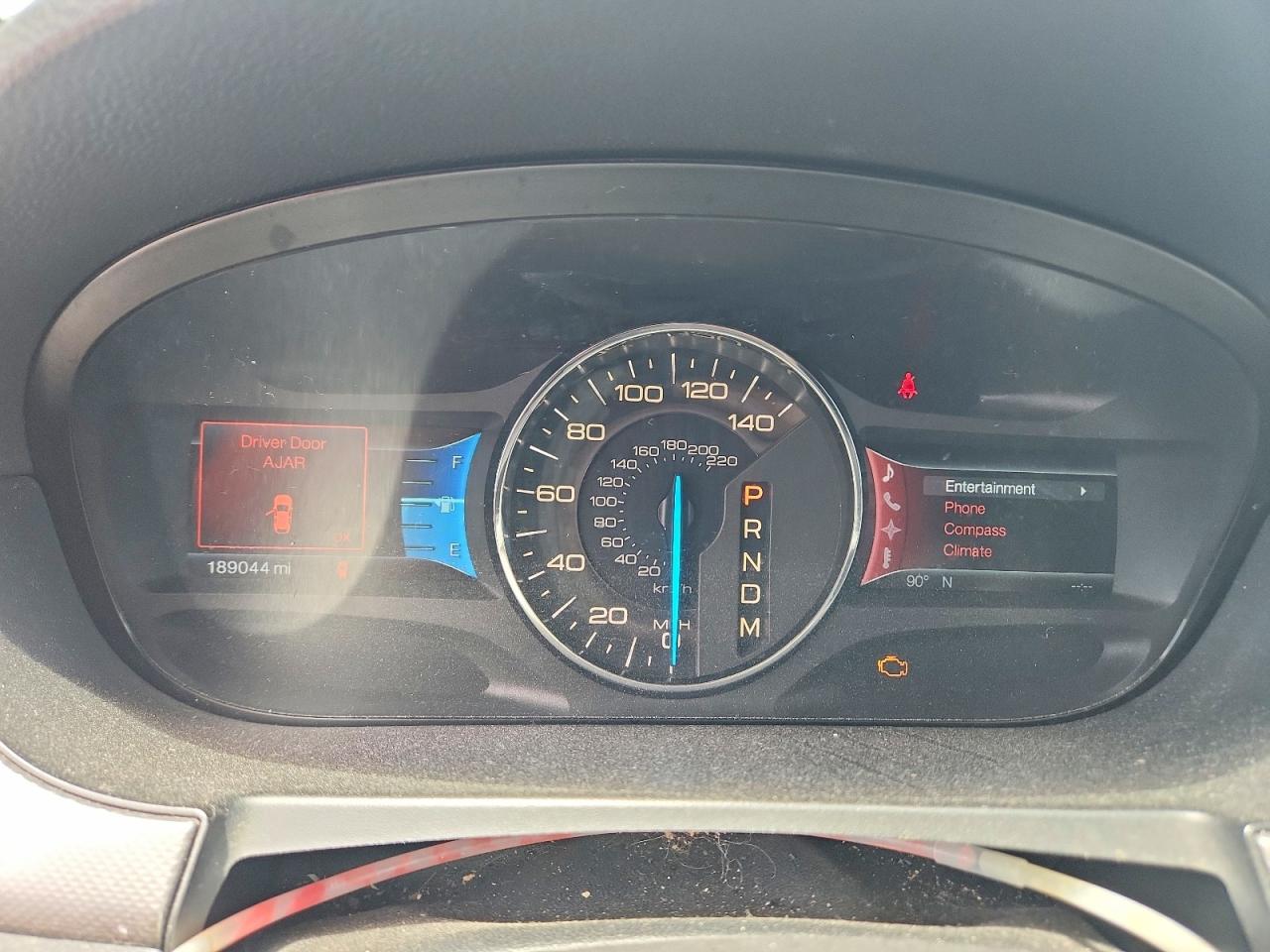 2011 Ford Edge Sel Черный vin: 2FMDK3JC2BBA53723