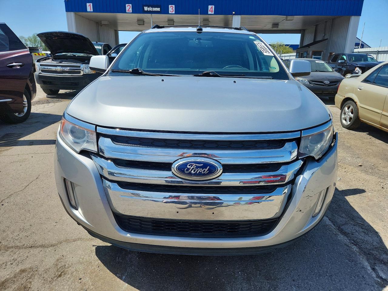 2011 Ford Edge Sel Серебряный vin: 2FMDK3JC2BBA84180