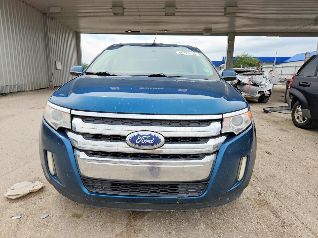 2011 Ford Edge Sel Blue vin: 2FMDK3JC2BBA97818