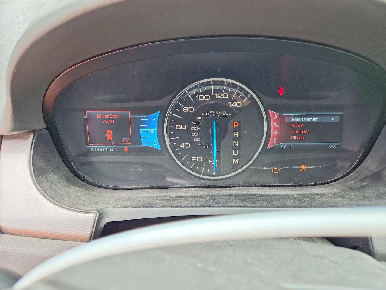 2011 Ford Edge Sel Blue vin: 2FMDK3JC2BBA97818