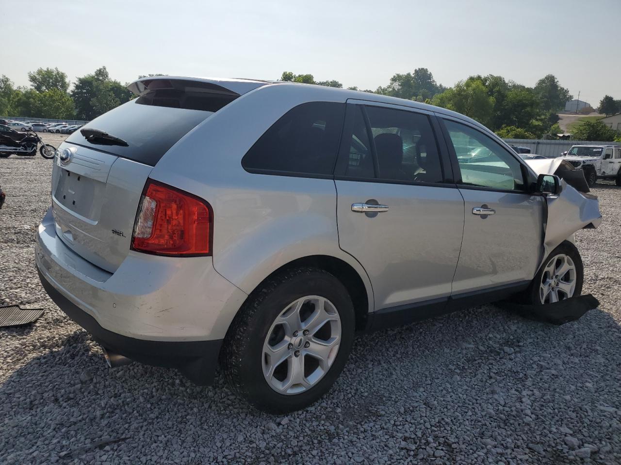 2011 Ford Edge Sel Серебряный vin: 2FMDK3JC2BBB02886