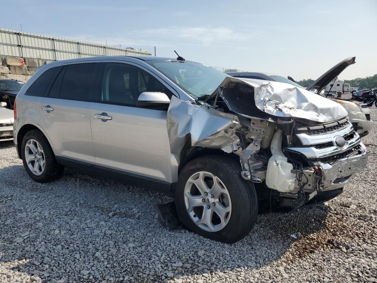 2011 Ford Edge Sel Серебряный vin: 2FMDK3JC2BBB02886