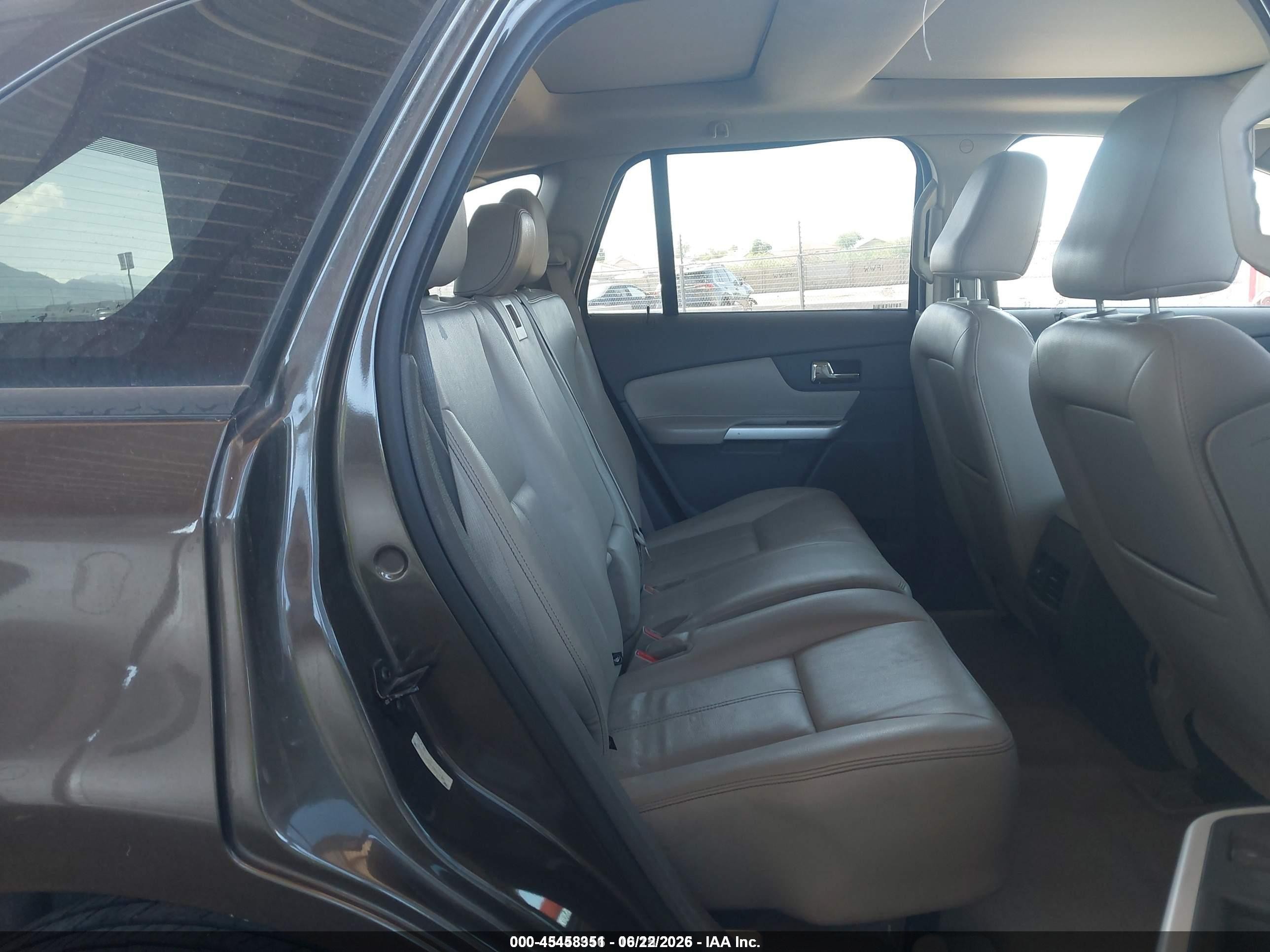 2011 Ford Edge Sel Brown vin: 2FMDK3JC2BBB21566