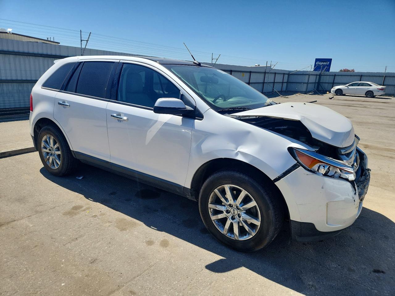 2011 Ford Edge Sel Белый vin: 2FMDK3JC2BBB21681