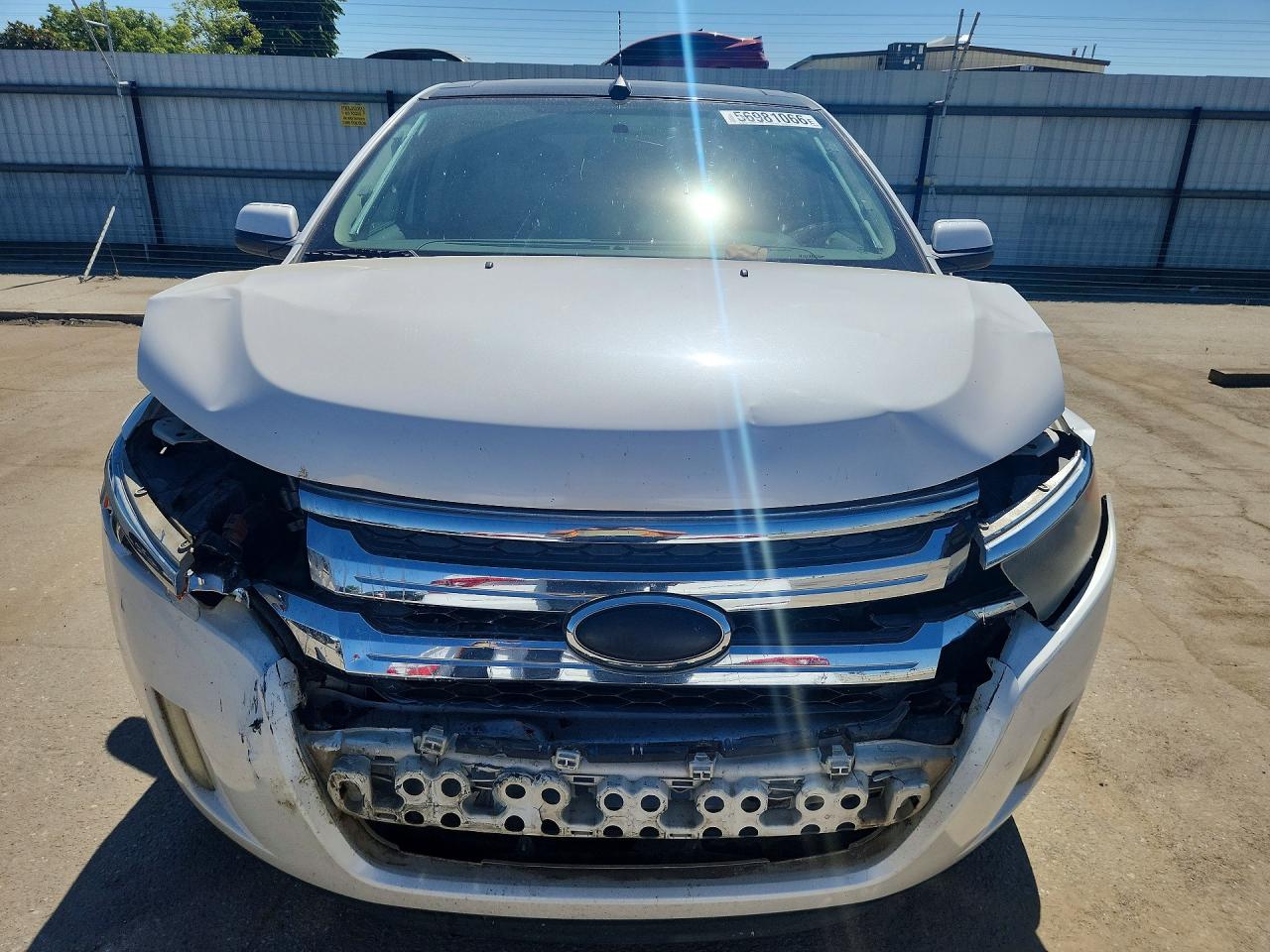 2011 Ford Edge Sel Белый vin: 2FMDK3JC2BBB21681