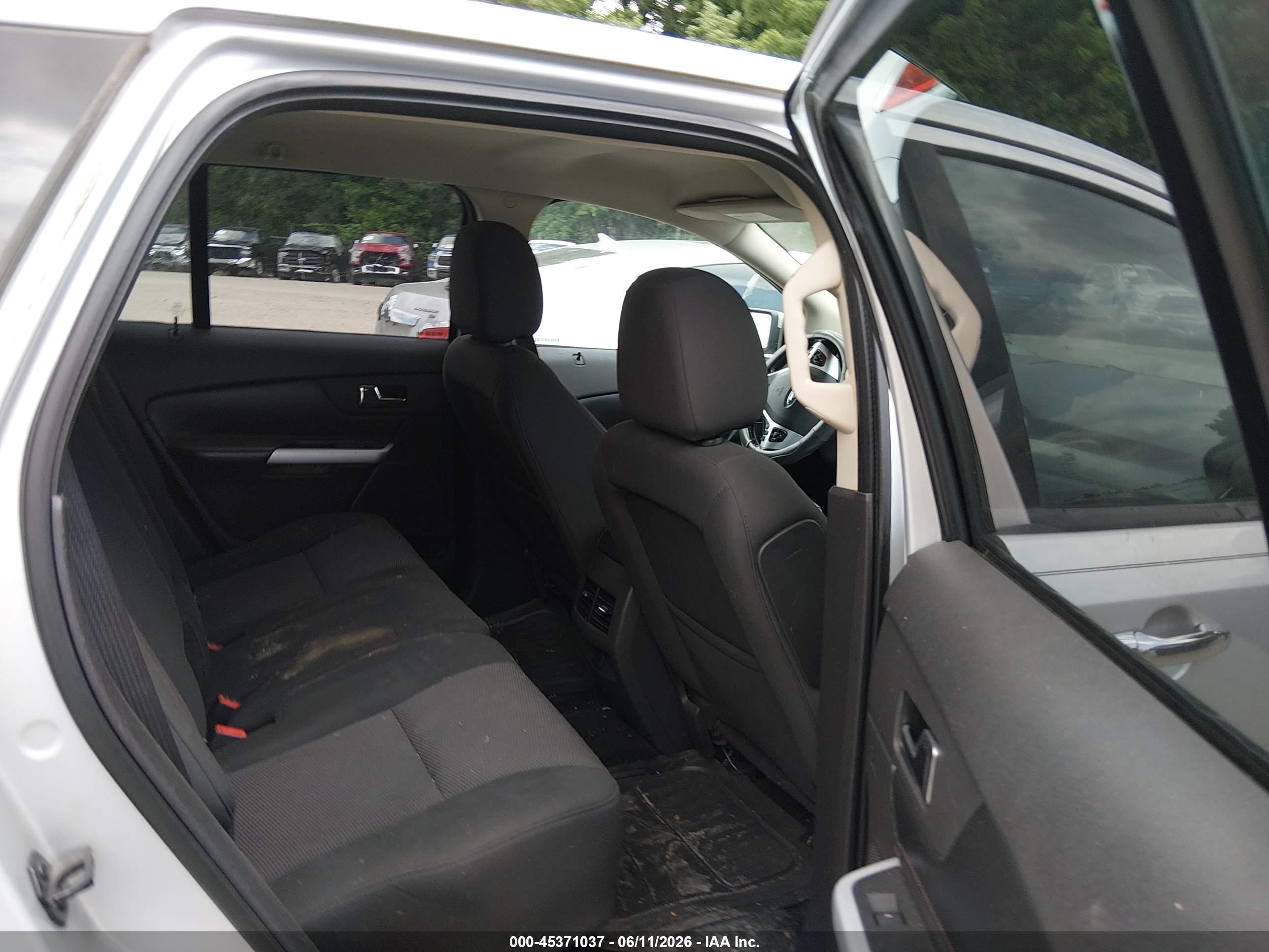 2011 Ford Edge Sel Silver vin: 2FMDK3JC2BBB25472
