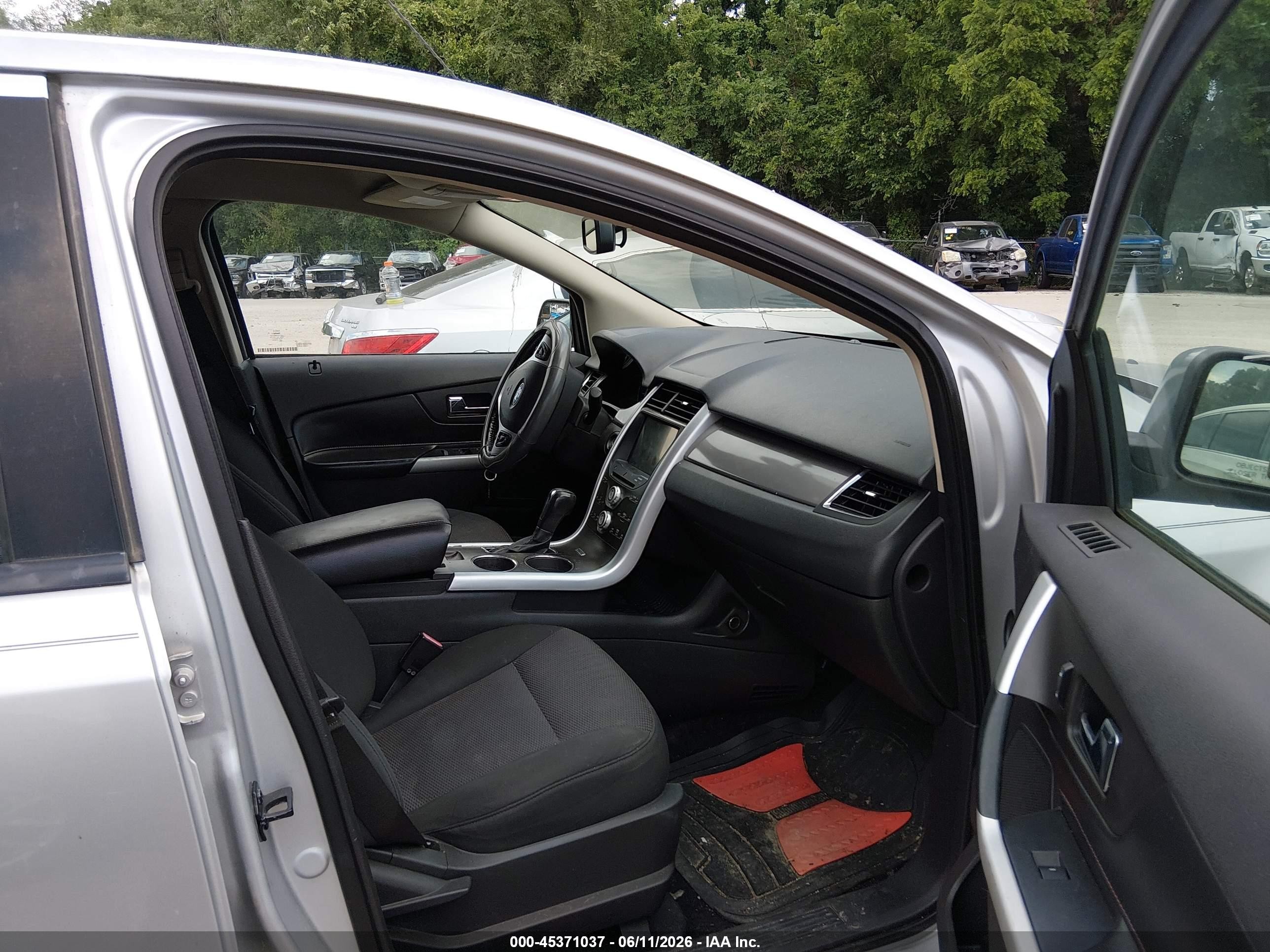 2011 Ford Edge Sel Silver vin: 2FMDK3JC2BBB25472