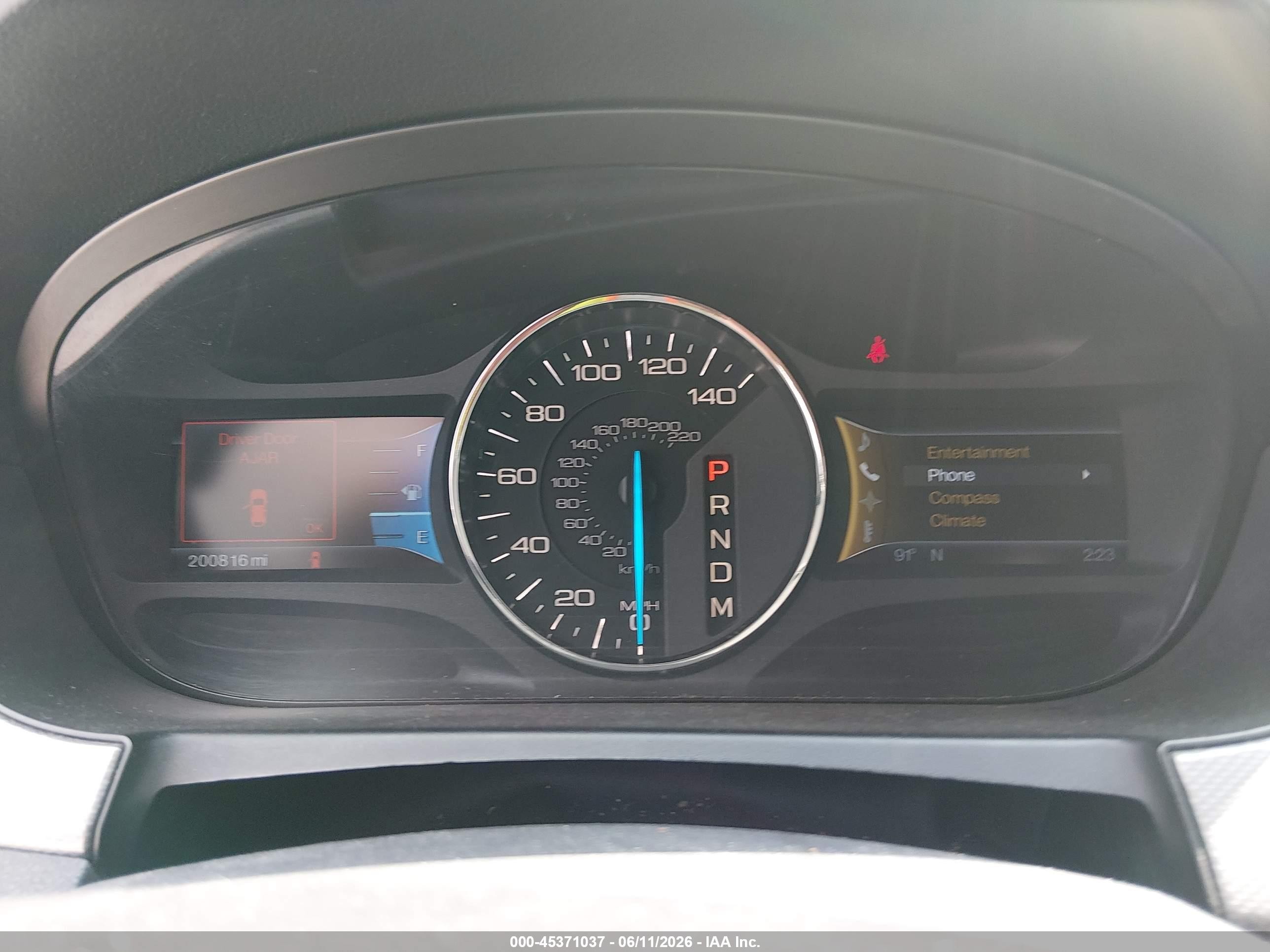 2011 Ford Edge Sel Silver vin: 2FMDK3JC2BBB25472