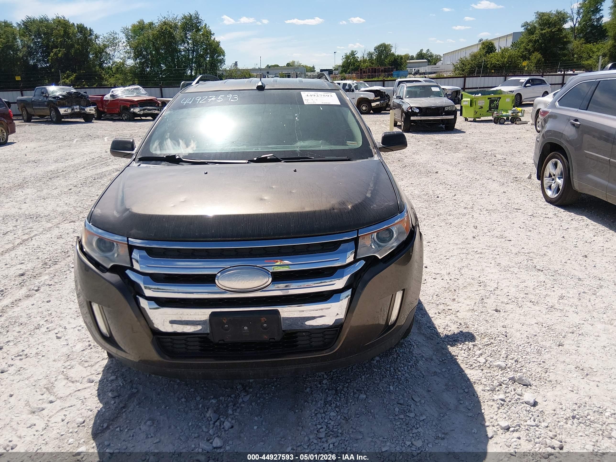 2011 Ford Edge Sel Brown vin: 2FMDK3JC2BBB27366